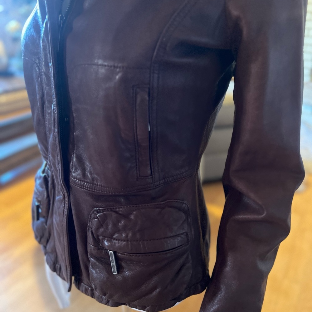 VINCE LEATHER JACKET